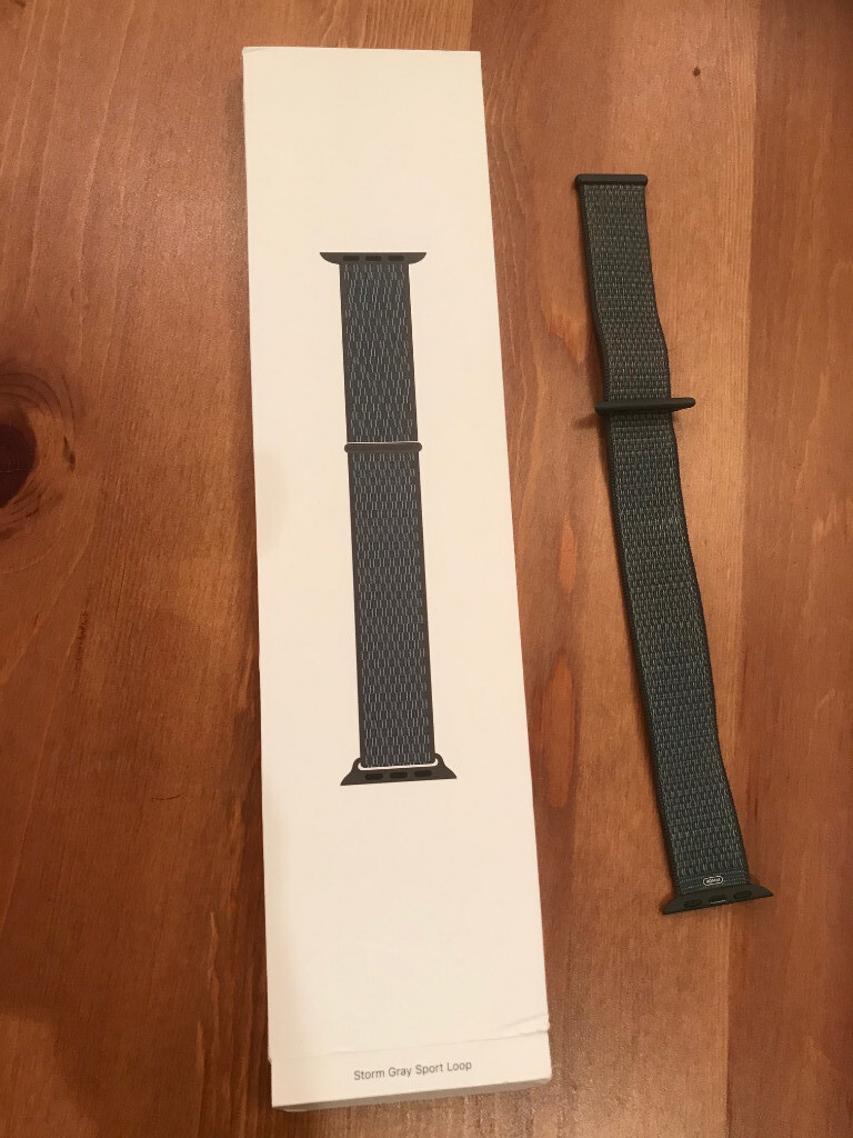 apple storm gray sport loop